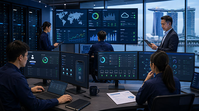 How Global ITN Implements and Operates Controls