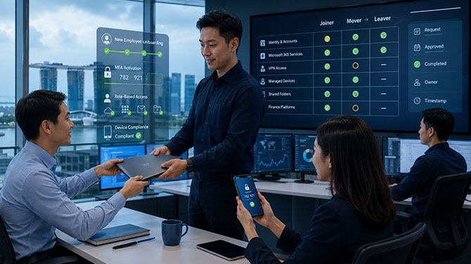 Secure Onboarding, Off boarding and Access Control